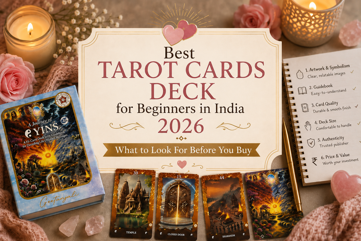 You are currently viewing Best Tarot Cards Deck for Beginners in India 2026 – What to Look For Before You Buy